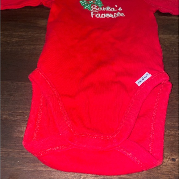 3-6M Baby Girl Christmas Long Sleeve Body Suits (Set of 2) - Picture 5 of 12